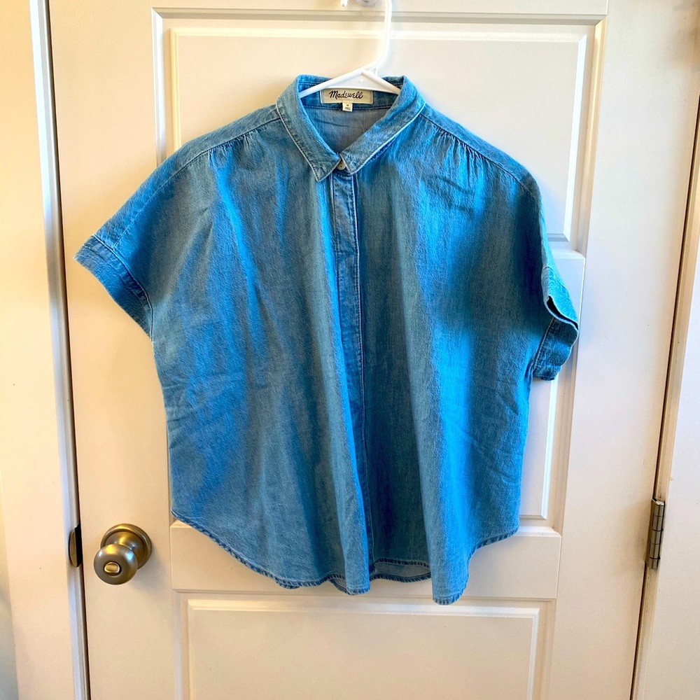 Madewell denim top! NWT!